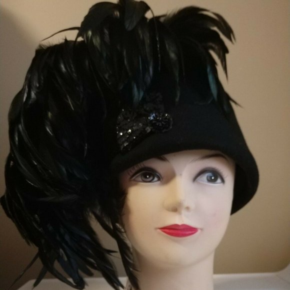 Gorgeous Black Hat By Deborah of New York main image 8